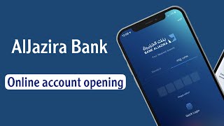 Aljazira bank online account opening  aljazira bank men online account kaise open karen  AlJazira [upl. by Akimat435]