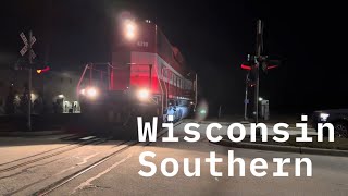 Wisconsin Southern passing through Cedarburg Wisconsin [upl. by Walls248]