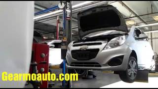 2014 Chevy spark front bumper replacement [upl. by Thorin18]