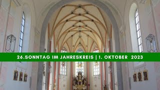 26 Sonntag im Jahreskreis Pocking 1 Oktober 2023 [upl. by Ly]