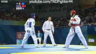 Taekwondo Olympic Games Beijing 2008 Men 58 Kg Mexico vs Great Britain Round 1 [upl. by Plante]