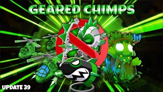 Easy amp HeroLess Geared CHIMPS Black Border Guide ft ComCom MOAB Elim and SotF BTD6 [upl. by Laniger847]