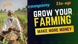 Agriculture company tieup helps to generate more money in farmingfarming gardening vivasayam [upl. by Goldarina639]