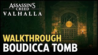 Boudicca Tomb Walkthrough Tombs of the Fallen Assassins Creed Valhalla [upl. by Ellek959]