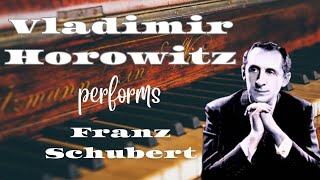 Legendary V Horowitz Performs Schuberts quotImpromptuquot No 3 [upl. by Gnilyam]