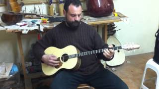 Guitarbouzouki rast tou teke by Mitsaras [upl. by Inaluahek]