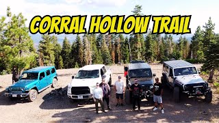 Stock Jeep Wrangler JL takes on Corral Hollow Trail [upl. by Evelyn]