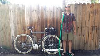 Randonneur Handlebar Bag Waterproofing Test [upl. by Dareece]