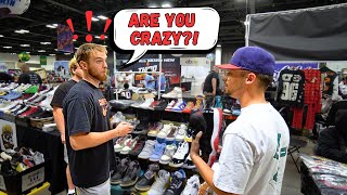 LOWBALLING ON JORDANS AT SNEAKERCON MINNEAPOLIS [upl. by Flossy]