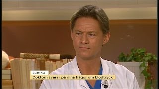 quotVad är värst  högt eller lågt blodtryckquot  Nyhetsmorgon TV4 [upl. by Chapnick]