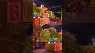 Disneyland Christmas parade night 2024 USA part 12 [upl. by Ecilayram]