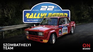 Rallylegend 2024 Sprint Szombathelyi TEAM  ONBOARD [upl. by Lundell]