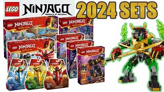 LEGO NINJAGO Winter 2024 Sets REVEALED [upl. by Oknuj]