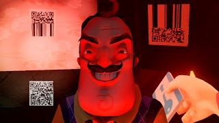 Mensajes Secretos En Codigo Qr Descubiertos Y Descifrados Omfg  Hello Neighbor Alhpa 3 Easter Egg [upl. by Marcela]