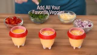 Egglettes Egg Cooker Commercial As Seen on TV [upl. by Yelac494]