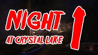 Night at Crystal Lake 1  F13 Gameplay [upl. by Emlin]