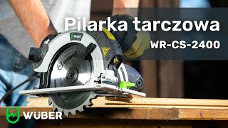 PILARKA TARCZOWA WRCS2400  Użytkowanie i funkcje [upl. by Harutek]