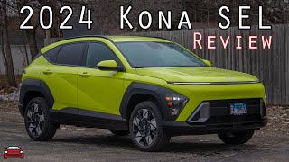 2024 Hyundai Kona SEL Review  An ALLNEW 30000 Compact Crossover [upl. by Gardol]