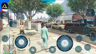 GTA 5 ANDROID GAMEPLAY GTA ON JOYARK CLOUD GAMING MISSION GAMEPLAY [upl. by Ree]