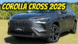 Toyota Corolla Cross 2025  NOVOS EQUIPAMENTOS NOVO DESIGN PREÇOS E VERSÕES [upl. by Maggs]