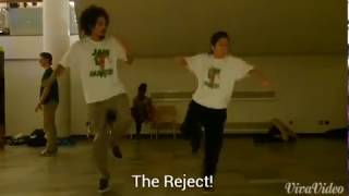 Hiphop Social Dances  How To Do The Reject [upl. by Josh]