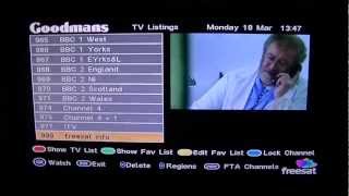 Standard Definition Freesat Box  Add amp View NonFreesat Channels [upl. by Siouxie]