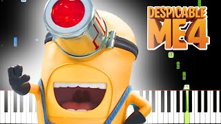 Despicable Me 4  Double Life  Piano Tutorial [upl. by Rossie418]