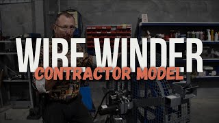 UPDATES amp RUN THROUGH Wire Winder Contractor Model [upl. by Aylatan899]