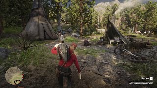 RDR2  How to rob or kill Wapiti Indians [upl. by Colt]