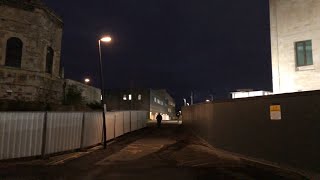 Blavatnik By Night With Protestors Oxford November 14th 2024 [upl. by Hershell]