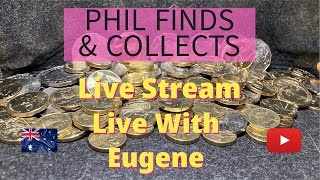 Phil Finds amp Collects is live with Eugene in Queensland  Tuesday Night Live [upl. by Barthelemy]