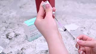 Novarel Intramuscular Injection Meded Instructional Video by ReUnite Rx  Arabic [upl. by Freyah953]