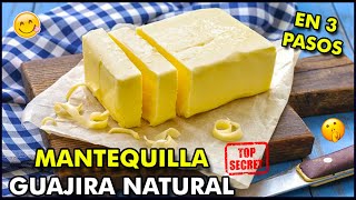 Como Hacer Mantequilla Casera con Leche de Vaca ¿CUÁL es el SECRETO de la MANTEQUILLA CUBANA NATA [upl. by Virge792]