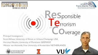 Responsible Terrorism Coverage Project ResTeCo Overview  ICA Conference 2020 [upl. by Nerte]