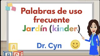 Palabras de uso frecuente Jardín Kinder [upl. by Clovah]