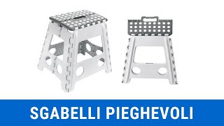 Sgabelli pieghevoli [upl. by Norab290]