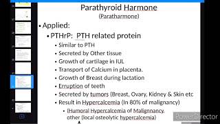 Parathyroid Hormone Related Protein  PTHrP  hindi medical lecture [upl. by Anikas]