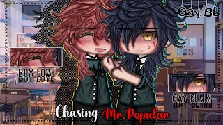 Chasing Mr Popular  BL  Gay Love  Gacha Life  GLMM  Gacha Life Mini Movie [upl. by Quartet185]