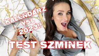 Kalendarz Adwentowt YSL Test szminek YSL AdwentowyKalendarz TestSzmink ŚwiątecznyMakijaż Beauty [upl. by Agnizn716]