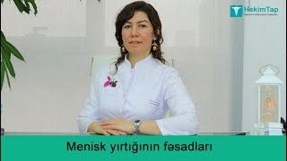 Menisk yırtığının fəsadları [upl. by Elhsa590]