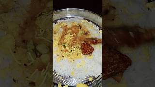 Testy 👌Rice Chaval ghee combination super trending shortvideos test lunch [upl. by Eirellam]