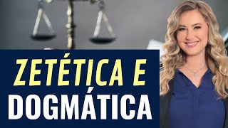 ZETÉTICA e DOGMÁTICA  Filosofia do Direito [upl. by Bee]