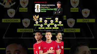 Lineup timnas vs Japan timnas timnasindonesia timnasday sepakbola beritabola beritaterkini [upl. by Eada]