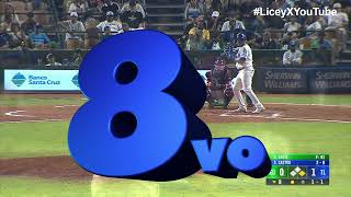 Estrellas Orientales Vs Tigres del Licey  RESUMEN [upl. by Haley]