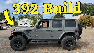 392 Jeep Wrangler lift upgrade [upl. by Ordnagela927]