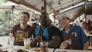 ONE VLOG  Alain Ngalani amp Sage Northcutt Eat Singapore [upl. by Fayina889]