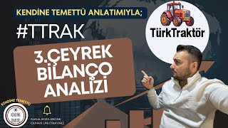 TTRAK TÜRK TRAKTÖR 2024 3 ÇEYREK BİLANÇOSU ÇOK ŞAŞIRTTI [upl. by Nifares247]