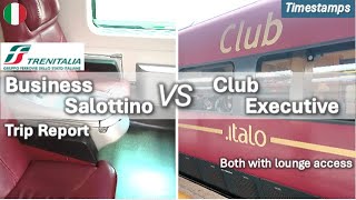 Trip Report Review Trenitalia VS Italo  which one to travel with luggages [upl. by Field729]