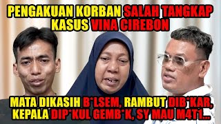 JERIT TANGIS KORBAN SALAH TANGKAP KASUS VINA CIREBON‼️ quotSY ORG MISKIN GAK BISA APA2quot [upl. by Jacinthe]