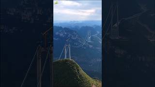 WORLDS TALLEST BRIDGE RECORD  DUGE BRIDGE GUIZHOU 北盘江第一桥 bridge dronephotography amazing [upl. by Pollard]